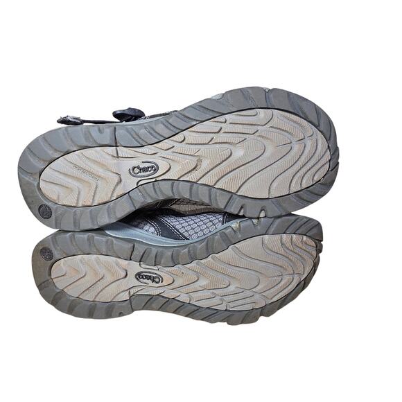 Chaco Womens Size 8.5-9 Outcross Evo Mary Jane Hiking Shoes Gray Adjustable - Picture 8 of 9